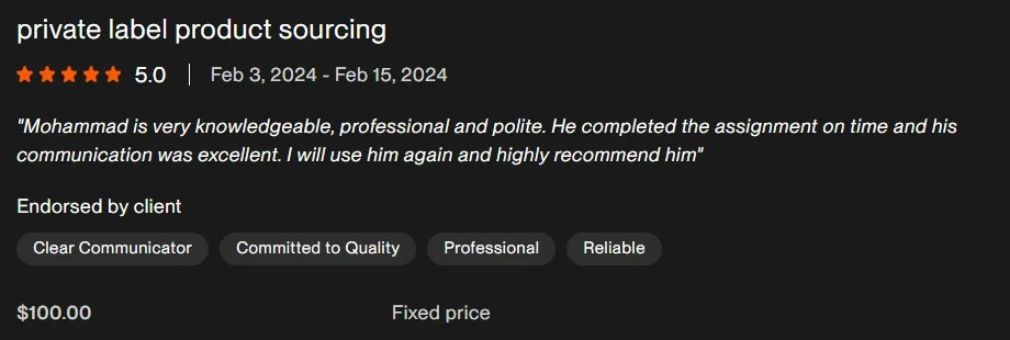 Amazon Review