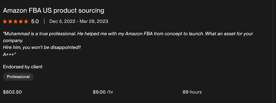 Amazon Review
